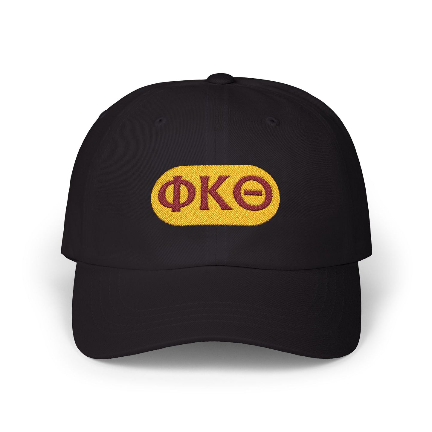 Classic Cap with ΦΚΕ Embroidery - Stylish Casual Hat for Everyday Wear