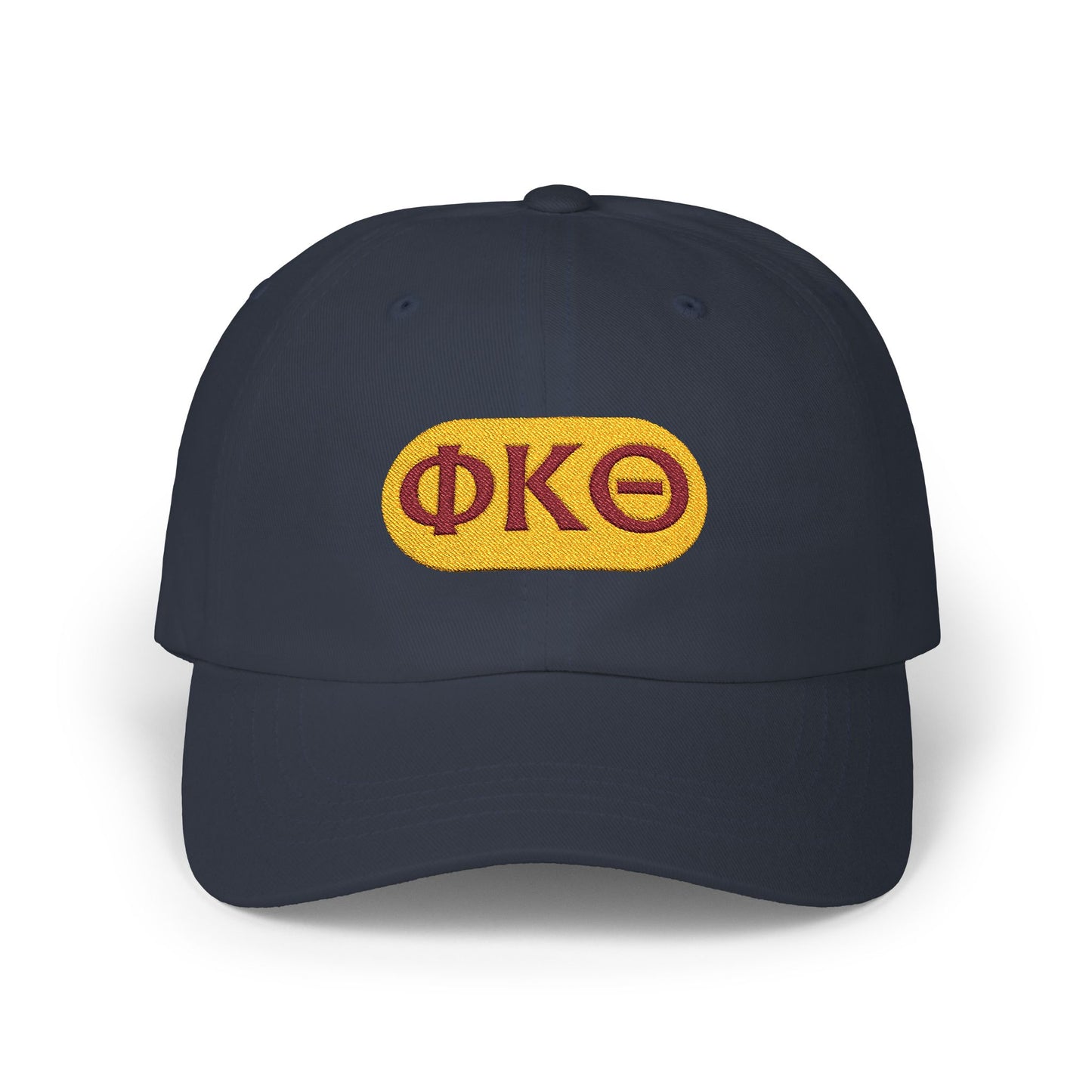 Classic Cap with ΦΚΕ Embroidery - Stylish Casual Hat for Everyday Wear